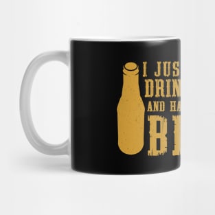 'I Just Want To Drink Beer And Hang With My Bees' Mug